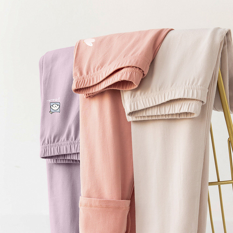 少女秋裤初中中学生棉毛打底底裤可爱女生新款保暖裤