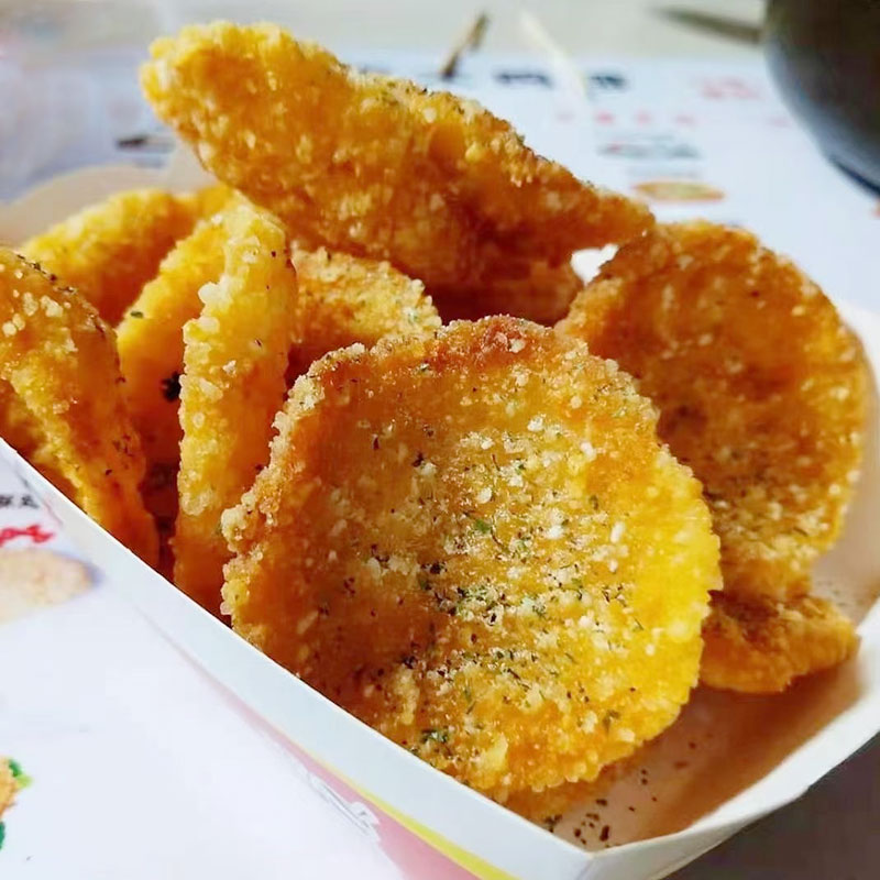 大成薯片炸鸡薄脆裹粉冷冻冻鸡肉片油炸半成品生鸡肉