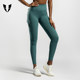 Marine line sports fitness trousers female elastic tight high waist display hip yoga training speed dry running trousers Marine line sports fitness trousers female elastic tight high waist display hip yoga training speed dry running trousers