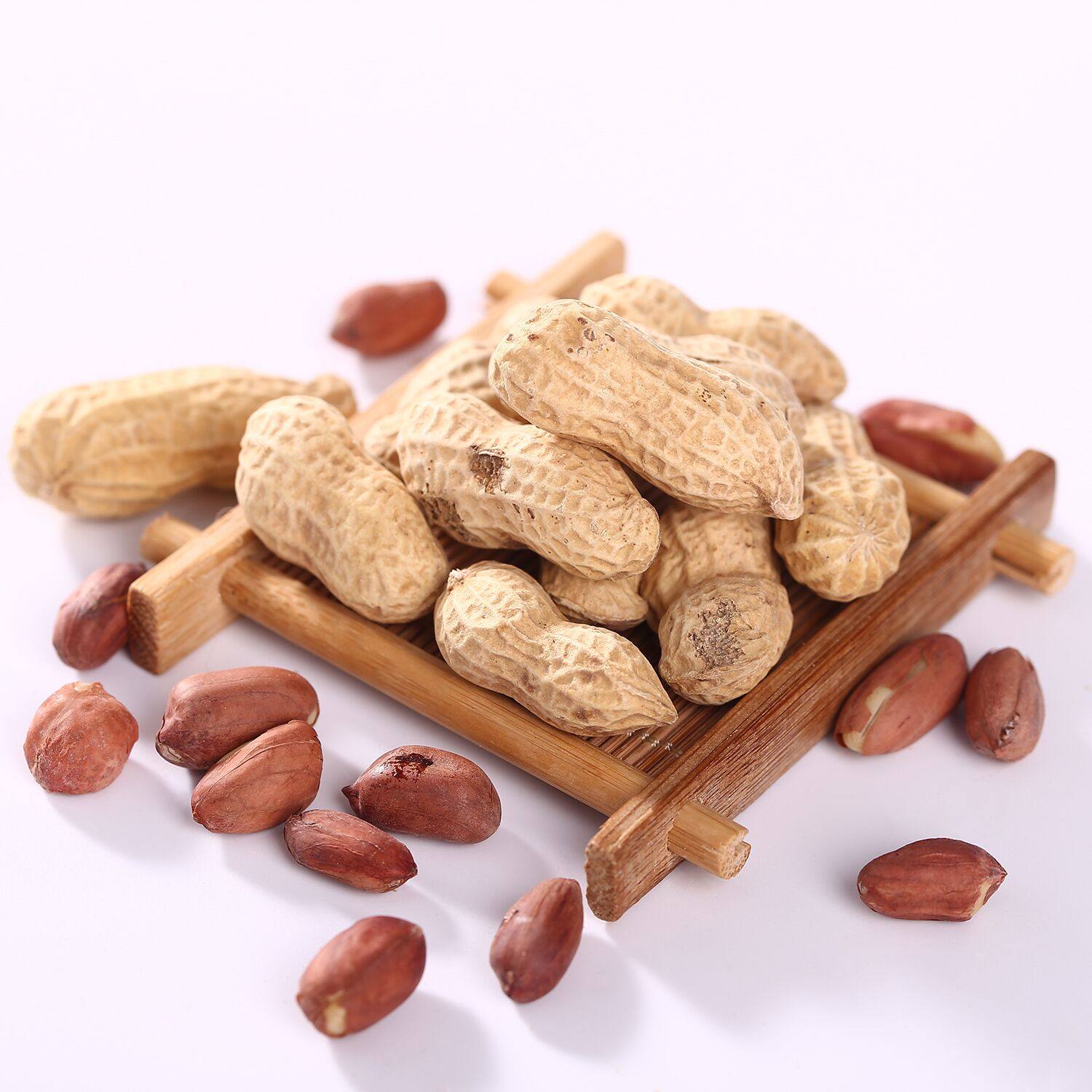 长领水煮烘烤带壳花生500克3