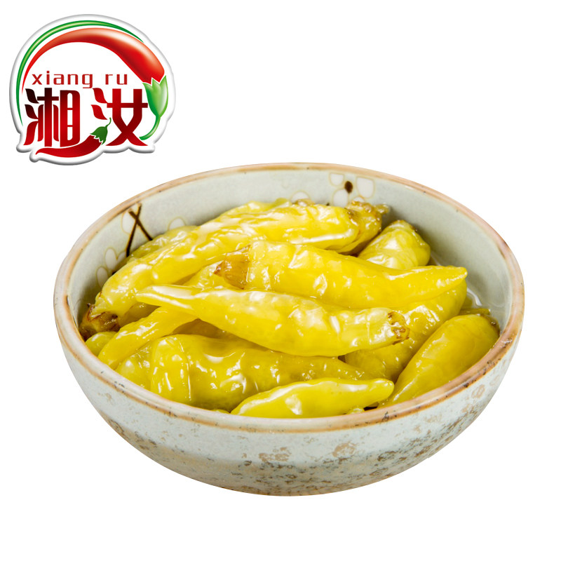 湘汝小米辣椒泡椒水湖南特产朝天椒超辣泡菜泡椒凤爪大包装25kg