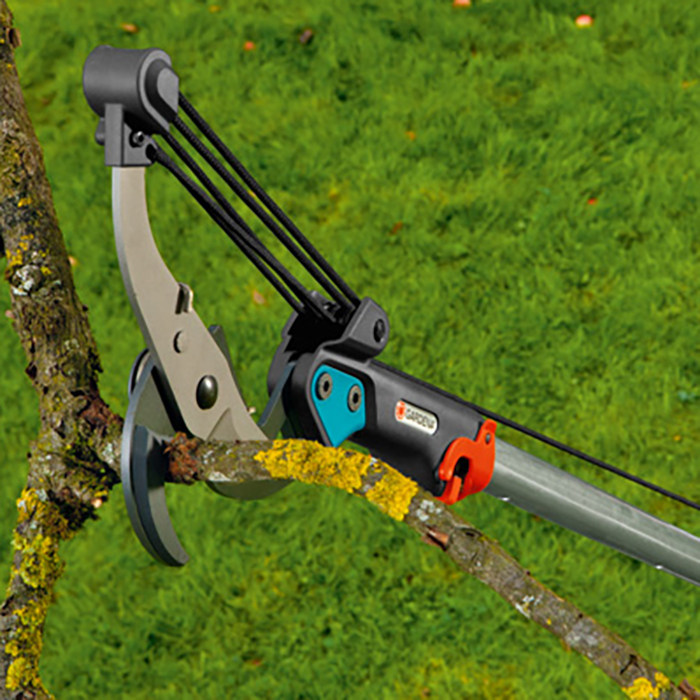 德国嘉丁拿gardena新款高枝剪原装进口高空粗枝修枝剪刀