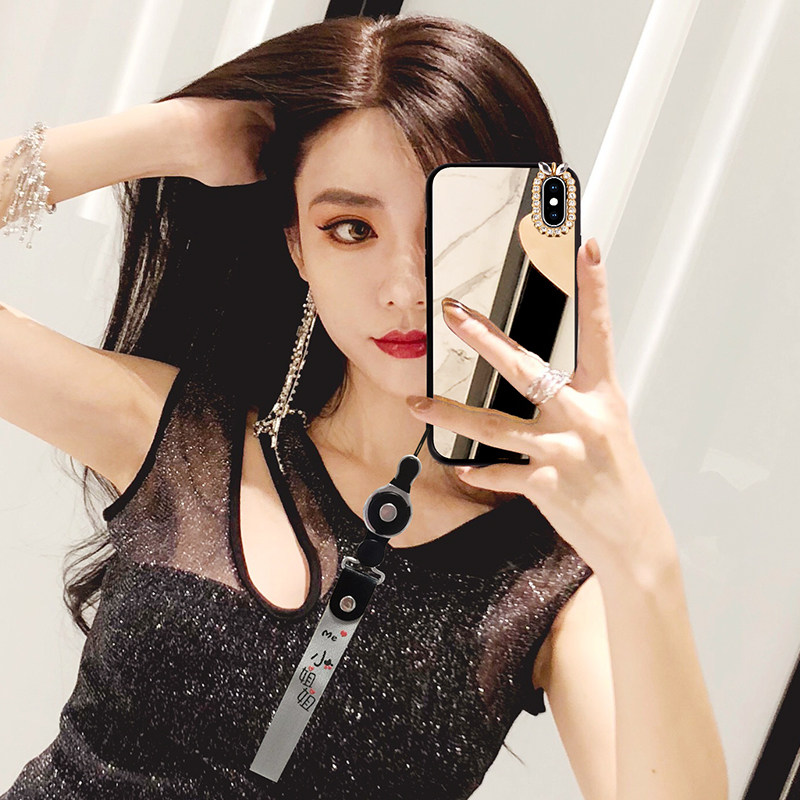 苹果x手机壳玻璃潮牌iphone7plus全包防摔iphonex带手