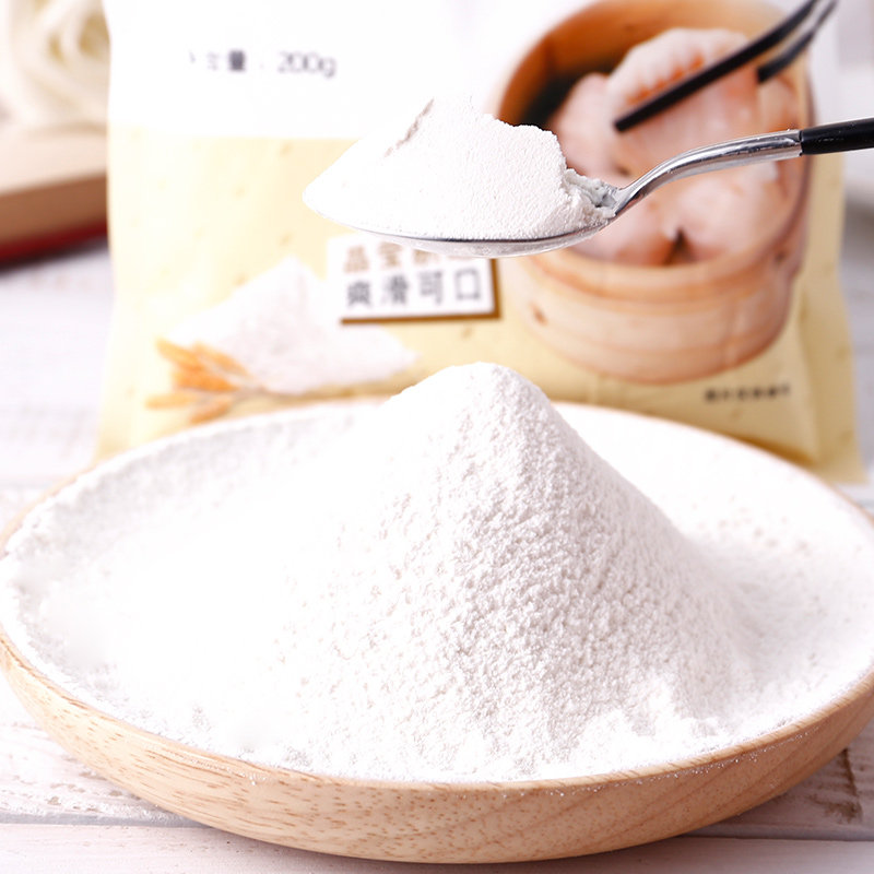 新良小麦淀粉澄面澄粉水晶虾饺橙粉月饼商用面粉