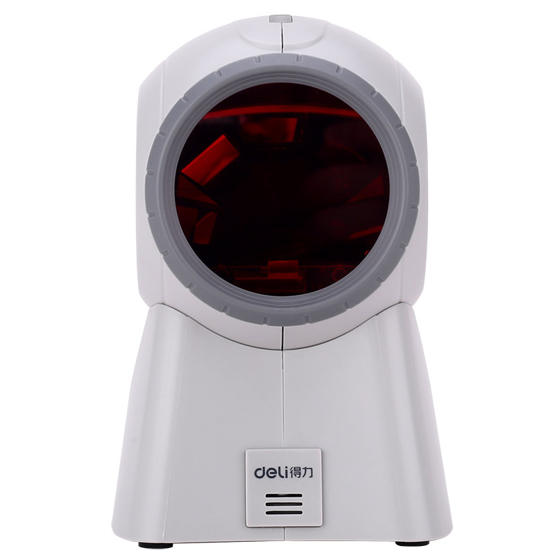 得力14884扫描激光扫描器超市收银扫码器机条码条码扫描枪