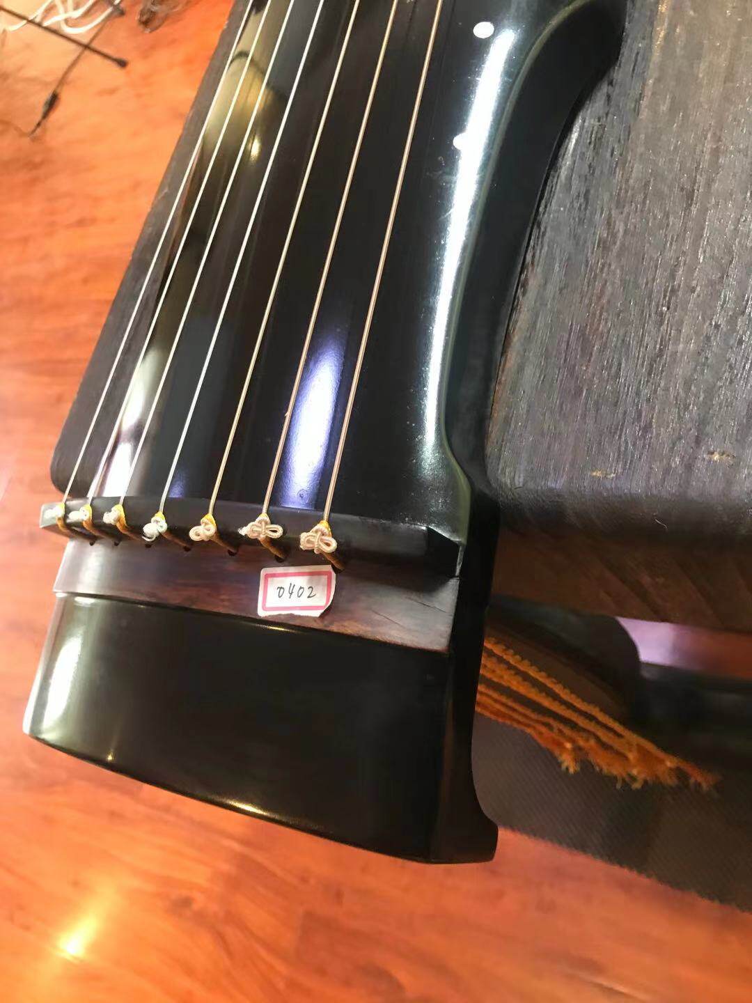 古琴收藏级纯手工生漆百年年老杉木号钟仲尼古琴