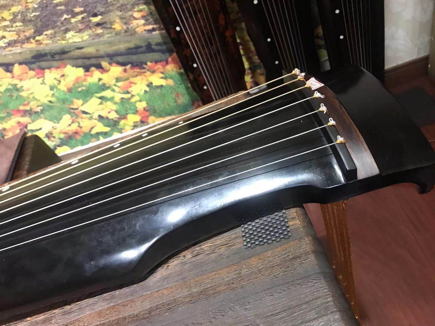 古琴收藏初学者演奏专业手工杉木仲尼式号钟混沌古琴