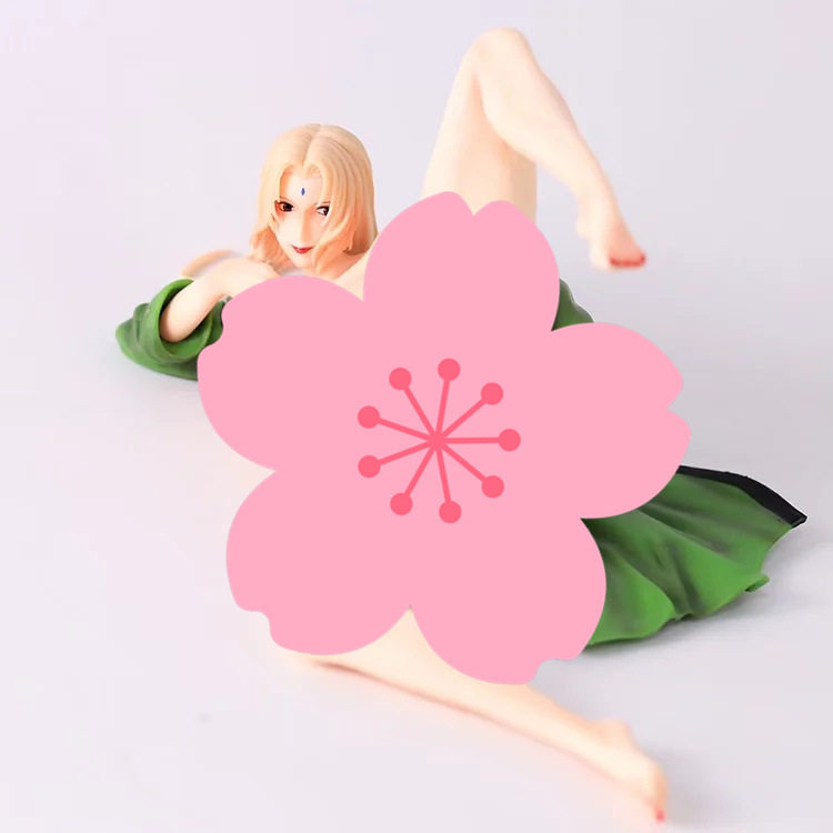 纲手火影忍者手办木叶三忍千手醉酒躺姿绅士动漫手办