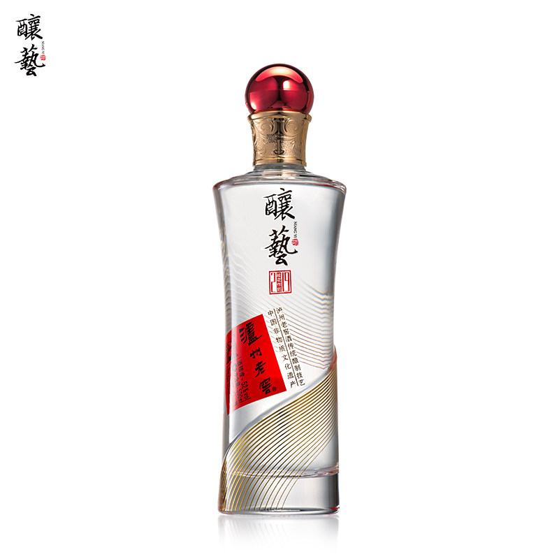 泸州老窖酿艺2019版52度500ml固态浓香型白酒单瓶