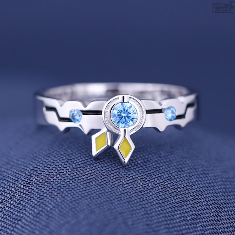 no休比多拉戒指朱碧游戏人生zero白指环指环二次元动漫手表