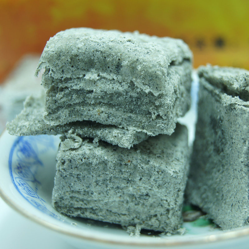 2袋包邮江西特产梁启发庐山九江桂花黑芝麻酥糖甜而不腻清真食品