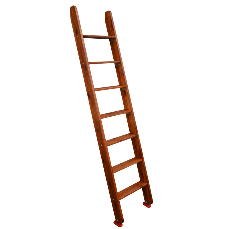 阁楼楼梯实木家用多功能室内下铺登高爬梯移动家用梯