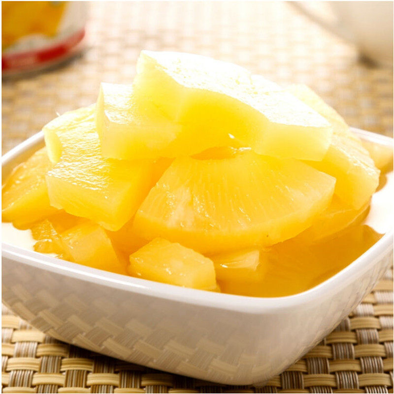 6罐包邮台湾进口台凤凤梨罐头四分分片菠萝水果罐头