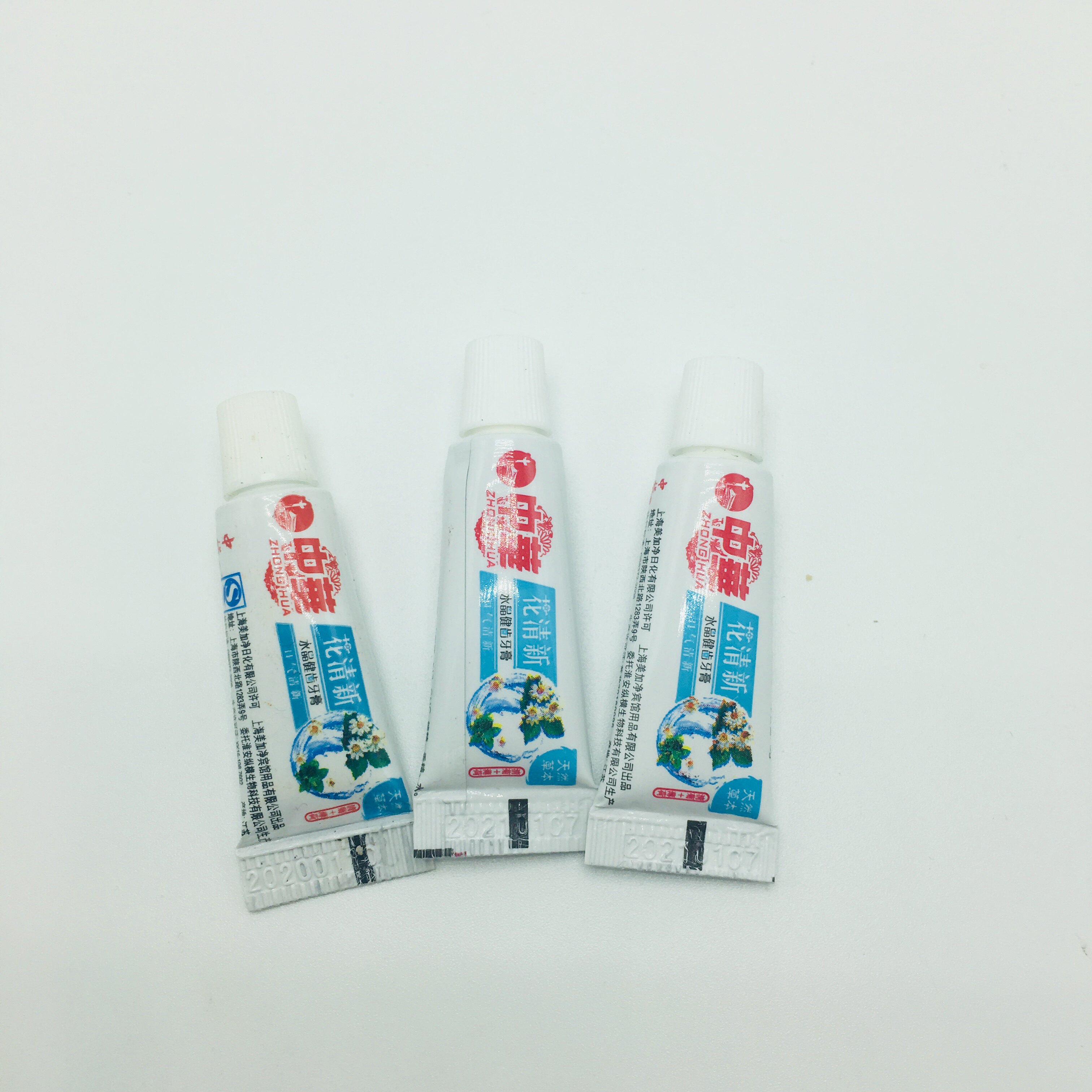 酒店宾馆家用待客旅游两面针中华黑妹金妹一次性牙膏旅行牙膏