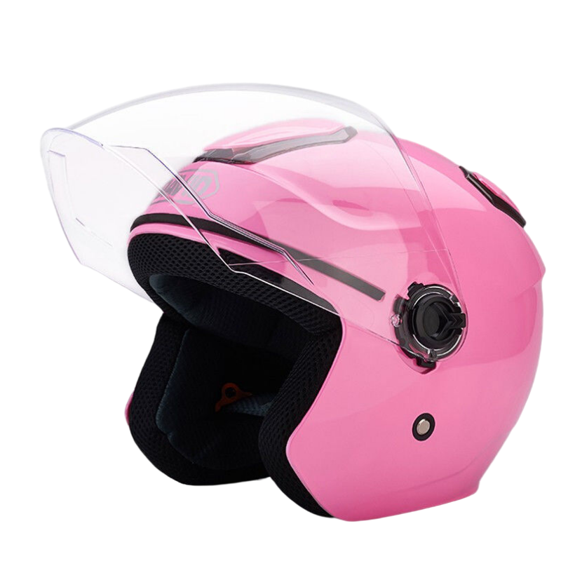 通用盔成人男女电动车安全帽 david大卫头盔d018秋冬半盔四季 - 爱购