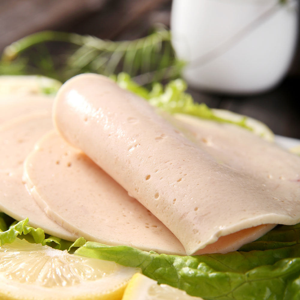 促销清真餐食鸡肉冷切西式风味冷餐香肠