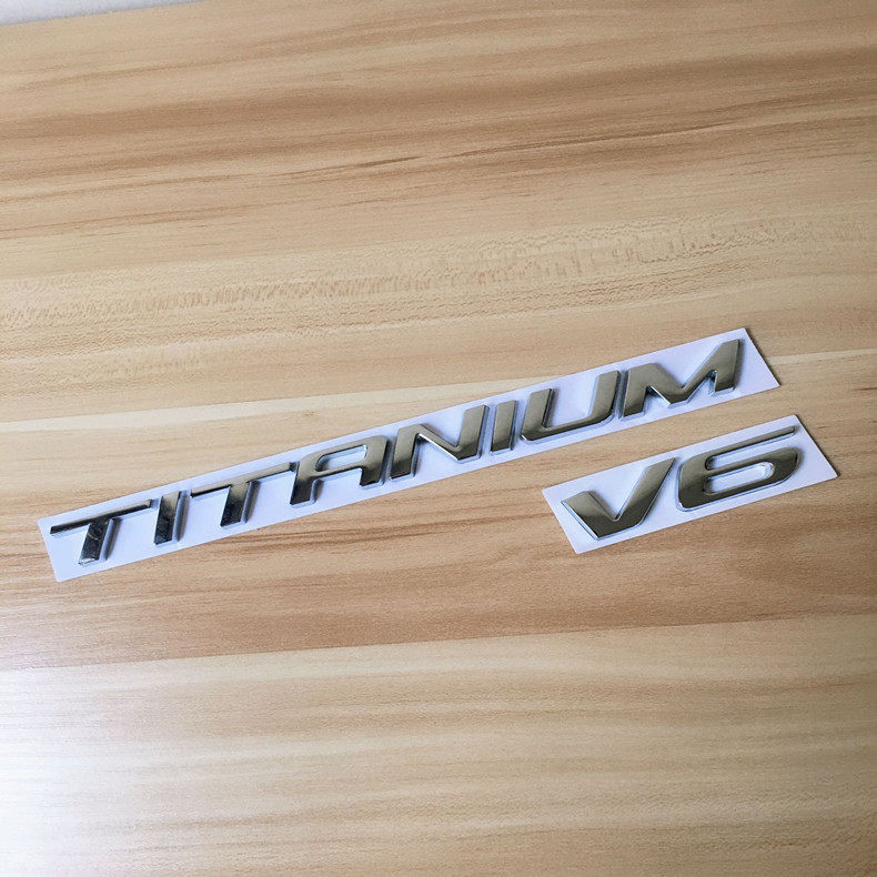 福特锐界探险者改装字标v6车标titanium尾标edge汽车车标