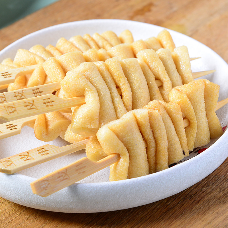 风琴豆皮串130g关东煮食材串串香食材日料食材关东煮素菜豆制品