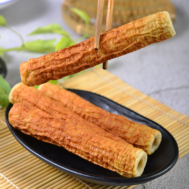 关东煮串串香食材全烧竹轮1.8kg烨焰红唇串串香全烧竹轮卷麻辣烫