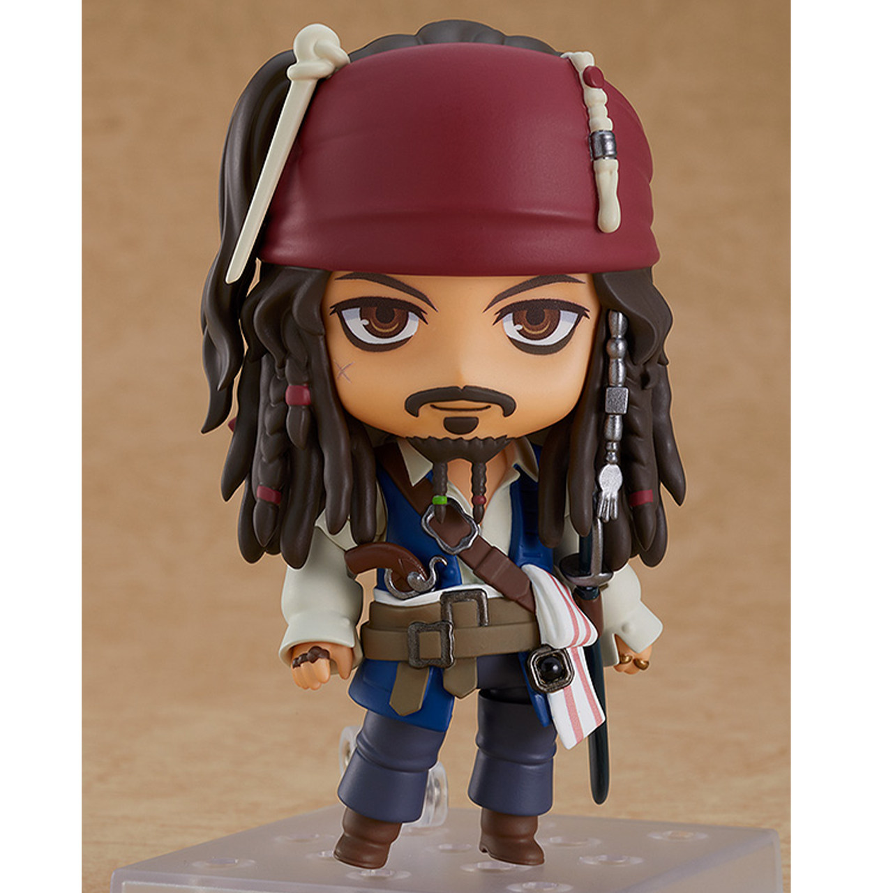 bilibili现货gsc粘土土人加勒比海盗惊涛怪浪杰克手办手办