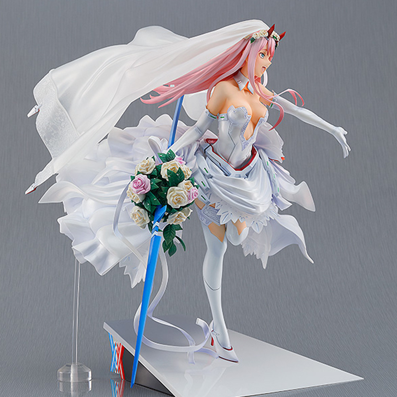 bilibili预定gscdarlinginthefranxx02国家队婚纱手办特典手办