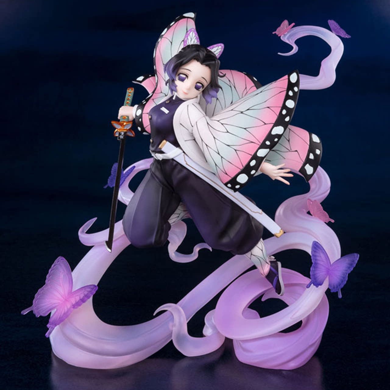 bilibili预定bandaispirits鬼灭之刃蝴蝶忍虫呼吸手办手办