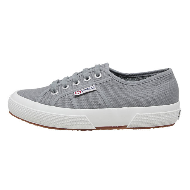 意大利伯家superga2750plus帆布布鞋深灰色白鞋m38帆布鞋