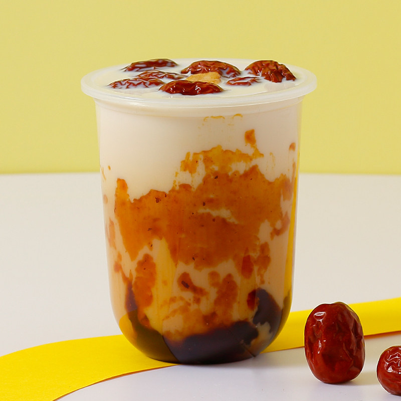 广禧桂圆红枣茶1kg蜂蜜柚子茶1kg花果茶果肉优果c果酱组合