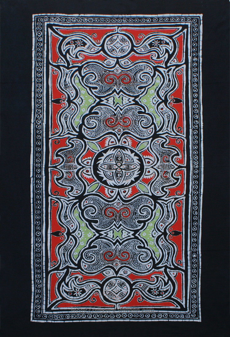 新款紫色蓝色黄色促销云南民族特色苗族手工苗族蜡染