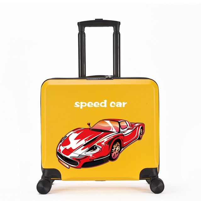 Big Distance Children's trolley box male cute cartoon bag female 20 inch can take a travel box 10,000-way round 19 inch 24 Big Distance Children's trolley box male cute cartoon bag female 20 inch can take a travel box 10,000-way round 19 inch 24