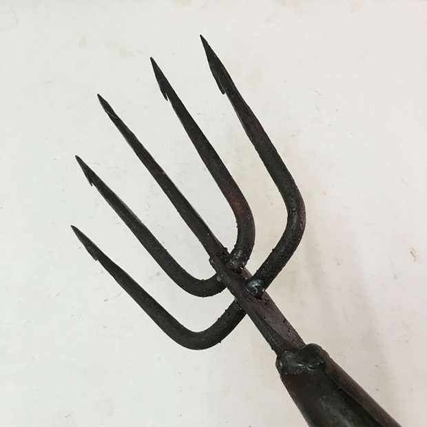 包邮纯手工打造渔具倒刺鱼叉灯笼叉扁叉渔叉手其他垂钓用品