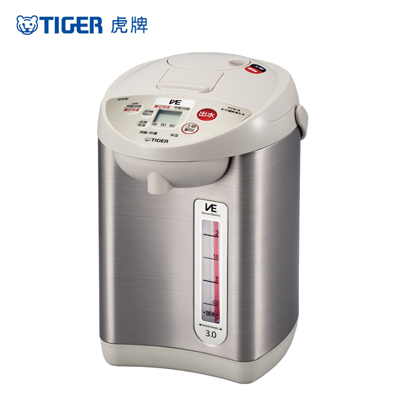 tiger虎牌pvwb30c日本进口电热水热水瓶热水水壶三段电热水壶
