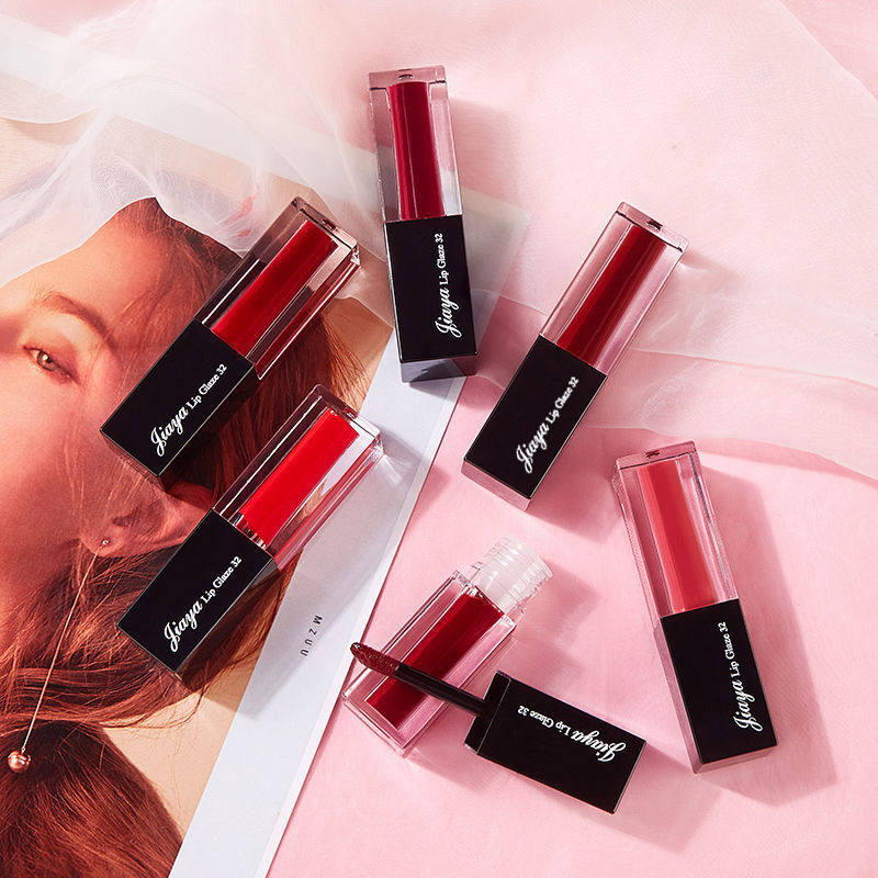 人鱼珠光超闪亮晶晶唇彩裸色透明保湿防水液体唇彩