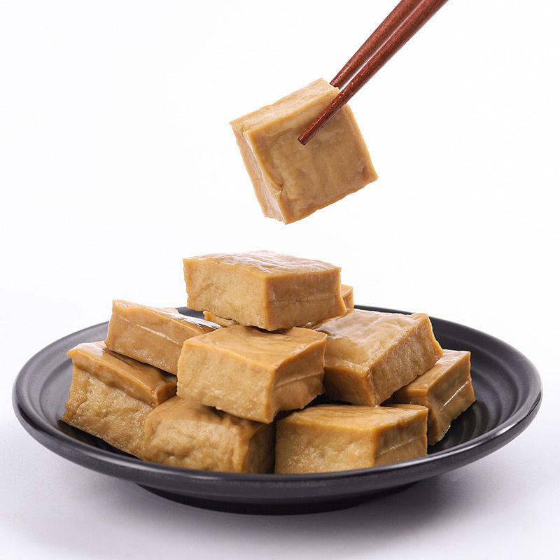 洛源原味豆腐干代餐厚豆干香干辣条无油卡脂饱腹低健身散装鱼豆腐