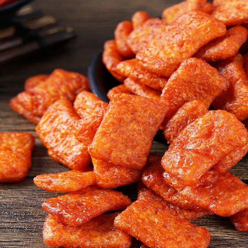 华海素肉零食怀旧8090麻辣海福30袋20g辣条素肉