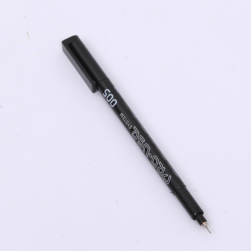 玉雕专用绘图油笔不褪色白金platinumcs200pn超细针管10支针管笔