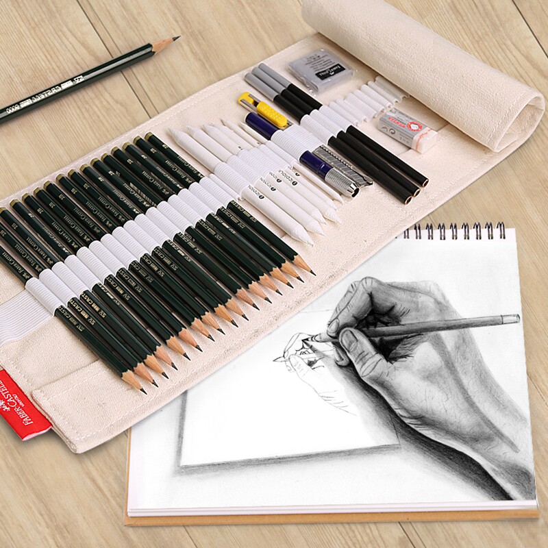 德国辉柏嘉素描铅笔套装绘画工具