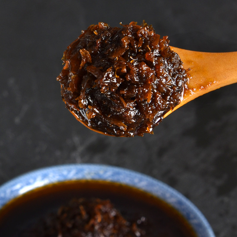 蔡澜花花世界 香辣雪菜瑶柱酱20g尝鲜装烹饪拌面配粥拌饭酱干贝酱