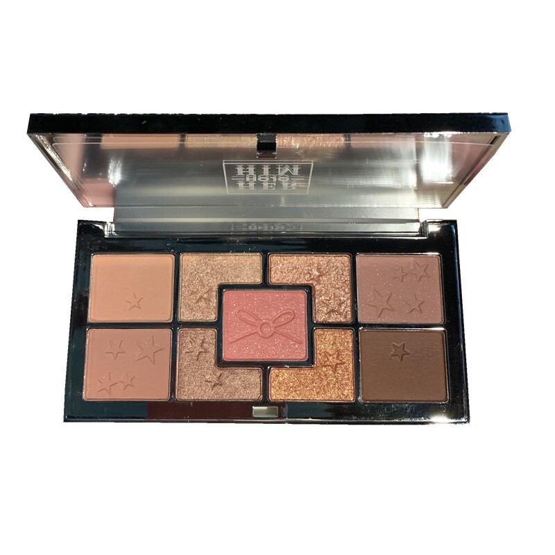 国货小众hojo金粉宝石9色眼影彩妆ins超火眼影