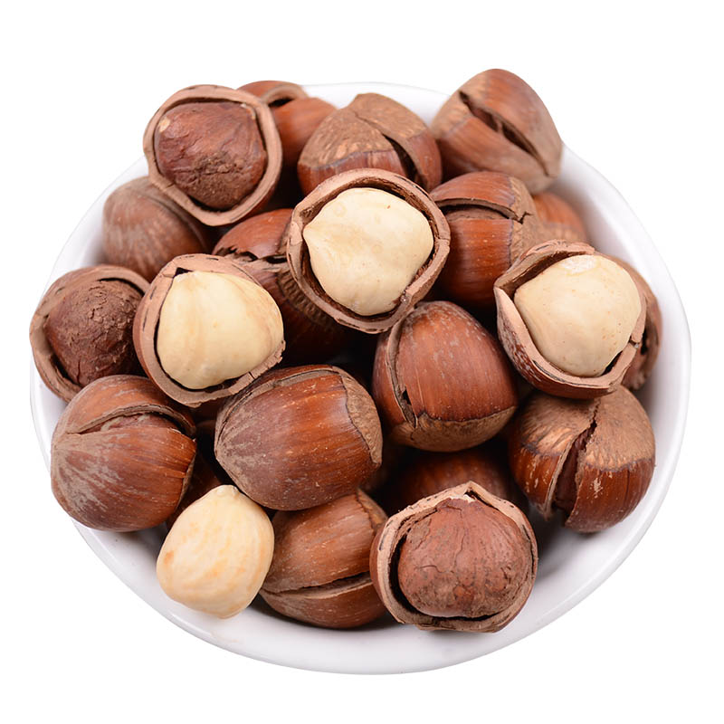 裕祥明 开口大榛子500g东北特产原味坚果榛子新货皮薄熟榛子包邮
