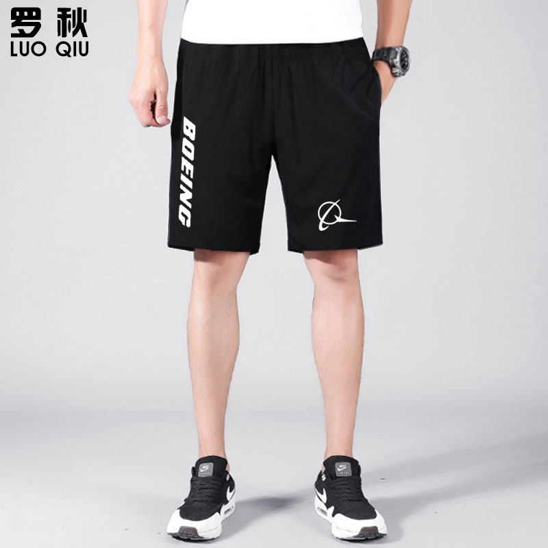 波音737boeing飞行员航空爱好者定制短裤五分裤子速干休闲裤