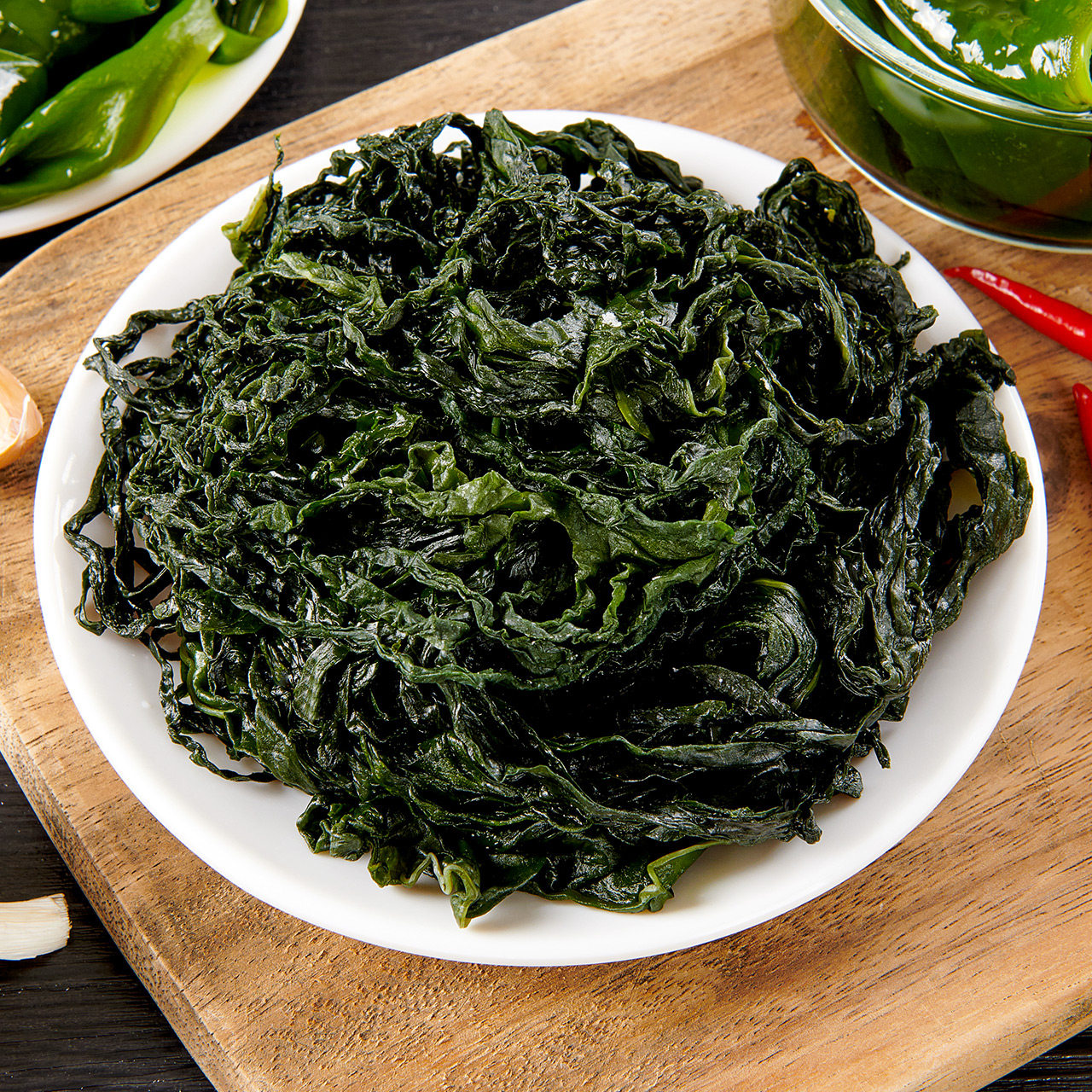 裙带脱水小叶海带苗昆布菜幼苗泡发海菜火锅海带