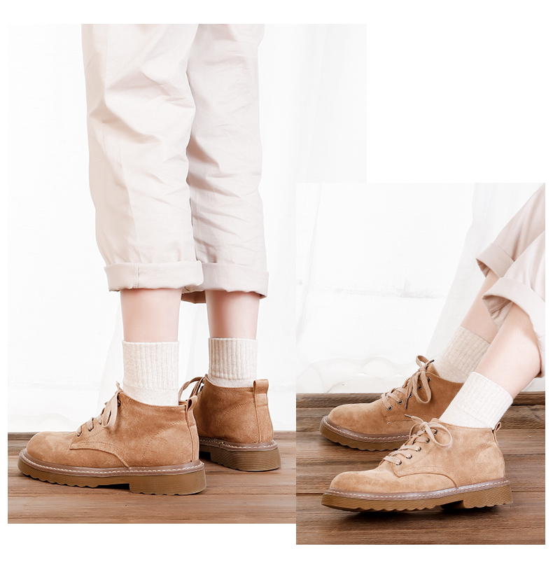 袜子女中筒纯棉春夏季薄款夏天不臭脚老爹豆豆鞋猫中筒袜