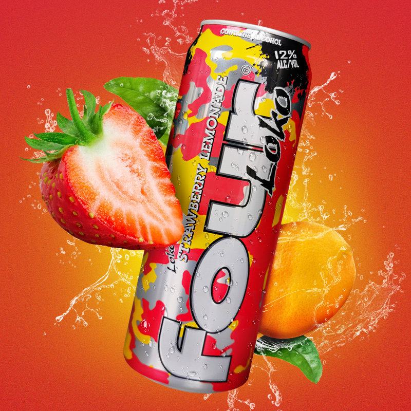 fourloko新款洛克草莓柠檬预调鸡尾酒美国进口预调鸡尾酒