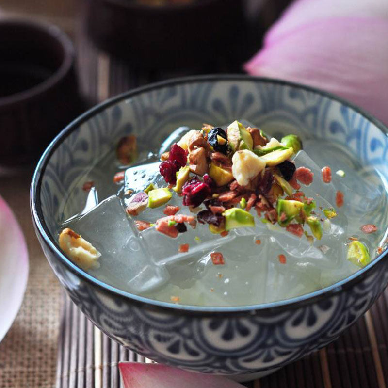 凉粉宇峰信玄露白西米仙草diy粉透明水白凉粉天然粉粉食品