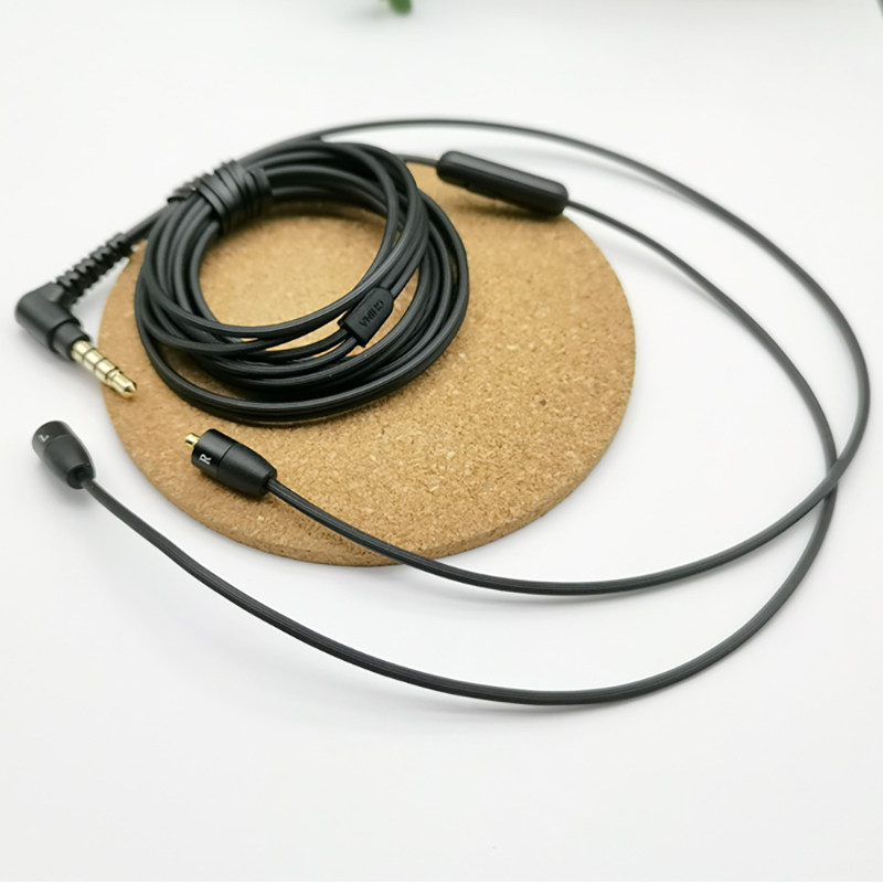 耳机原装diy线材mmcx接口插拔加强版插针带麦线材