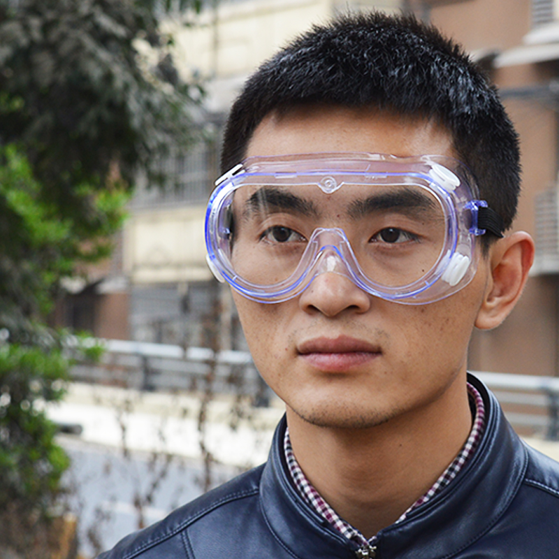 护目镜平光镜防飞溅防护镜不起雾眼镜实验术后男眼睛防尘工作劳保