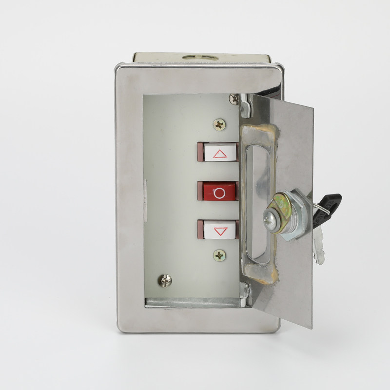 按钮开关明装防火防火卷帘卷帘门控制车库电动门卷门窗控制器