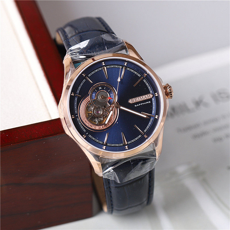 正品reimah雷迈手表男表男士自动自动机机械表商务国产腕表