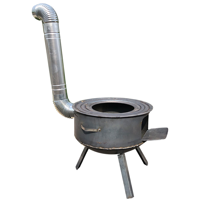 加厚户外便携柴火灶农村家用柴火炉新式节能炉子地锅灶野营材火灶